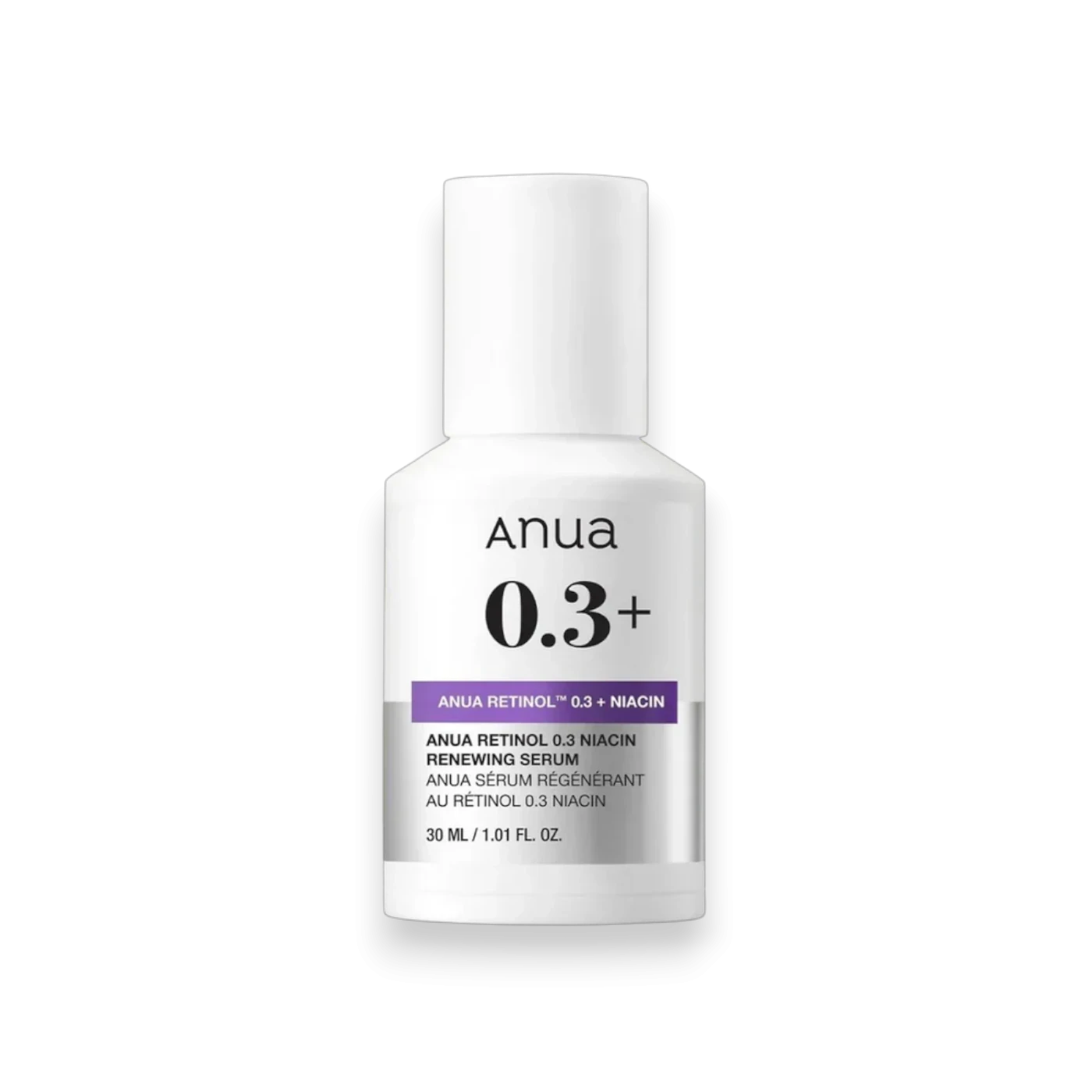 Anua Retinol 0.3% + Niacin Renewing Anti-aging Face Serum